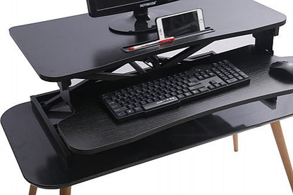 BRANDO ADJUSTABLE STANDING DESK ONLY - BLACK