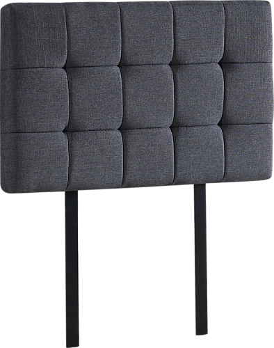 SINGLE RUFUS HEADBOARD BEDHEAD - GREY