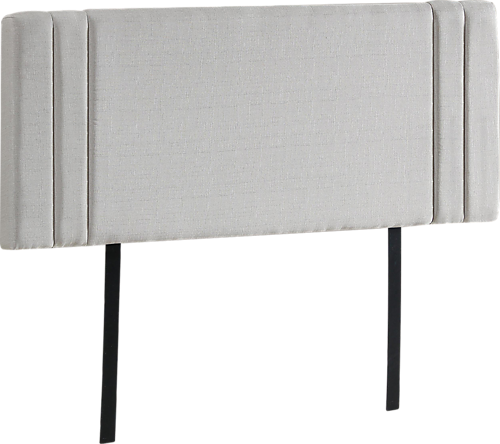 DOUBLE ALGENIB LINEN FABRIC HEADBOARD BEDHEAD - BEIGE