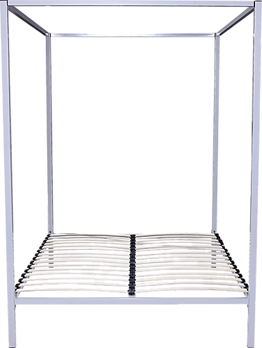 QUEEN CAROLYN 4 POSTER BED FRAME - CREAM