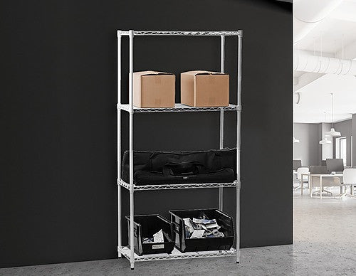 VERNE MODULAR WIRE STEEL SHELF - 1800(H) x 900(W) x 450(D) - COLOR AS PICTURED
