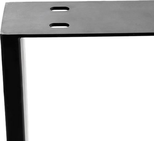 ALBUS SQUARE SHAPED TABLE DESK LEGS - BLACK