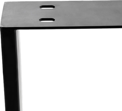 ALBUS SQUARE SHAPED TABLE DESK LEGS - BLACK