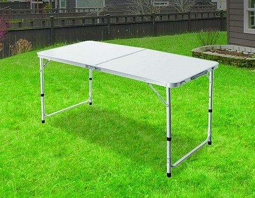 Lysander Camping Folding Table - White