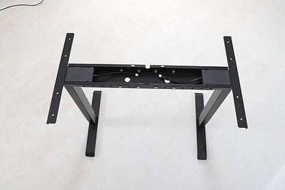 MADDOX ADJUSTABLE MOTORIZED STANDING DESK FRAME ONLY - BLACK/WHITE