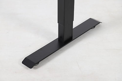 MADDOX ADJUSTABLE MOTORIZED STANDING DESK FRAME ONLY - BLACK/WHITE