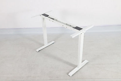 MADDOX ADJUSTABLE MOTORIZED STANDING DESK FRAME ONLY - BLACK/WHITE
