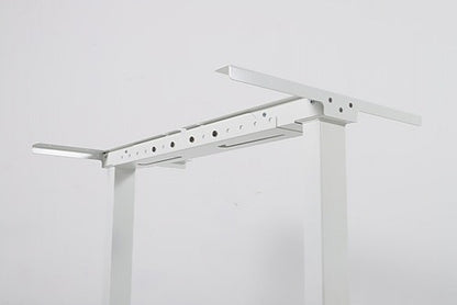 MADDOX ADJUSTABLE MOTORIZED STANDING DESK FRAME ONLY - BLACK/WHITE