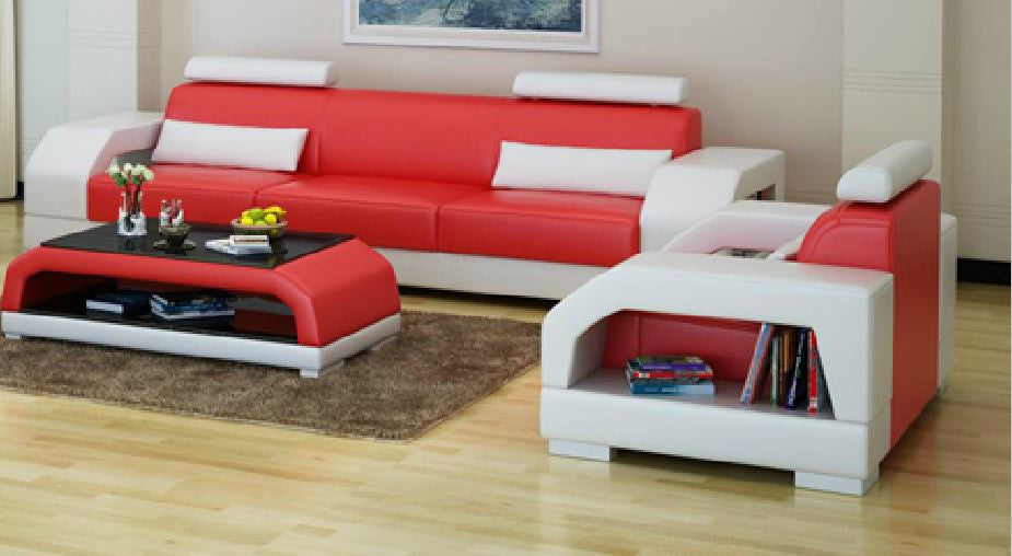 ROLDERMO (G8001D) 3 SEATER + 1 SEATER + 1 SEATER  LOUNGE - CHOICE OF LEATHER AND ASSORTED COLOURS AVAILABLE