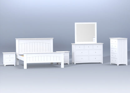 KING ANDREIA (CUSTOM MADE) 6 PIECE (THE LOT) BEDROOM SUITE - ASSORTED COLOURS