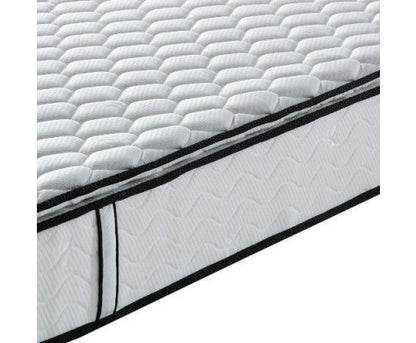 KING SINGLE LATEX PILLOWTOP POCKET SPRING MATTRESS - MEDIUM