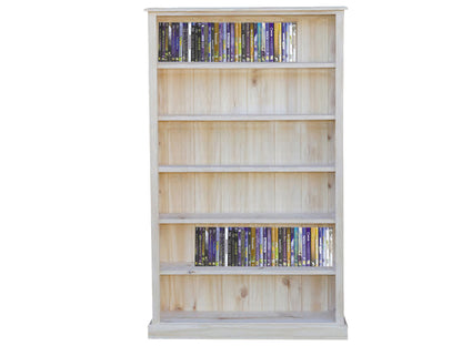 VALUE (AUSSIE MADE) HIGHLINE SKINNY BOOKCASE COLLECTION - RAW - STARTING FROM $899