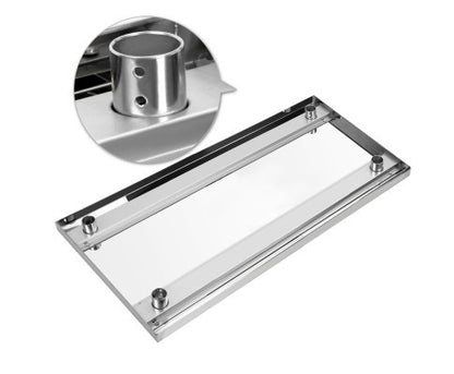 SMITH 430 STAINLESS STEEL KITCHEN/ WORK BENCH TABLE - 890(H) x 1219(L) x 610(D) - STAINLESS