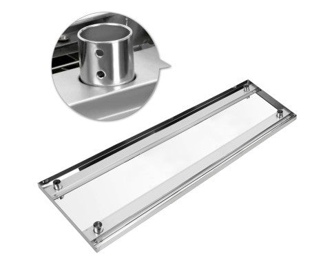 SMITH 430 STAINLESS STEEL KITCHEN/ WORK BENCH TABLE 1829(L) - STAINLESS