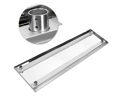 SMITH 430 STAINLESS STEEL KITCHEN/ WORK BENCH TABLE 1829(L) - STAINLESS
