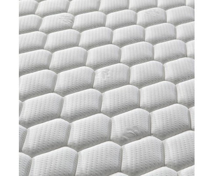 KING SINGLE LATEX PILLOWTOP POCKET SPRING MATTRESS - MEDIUM