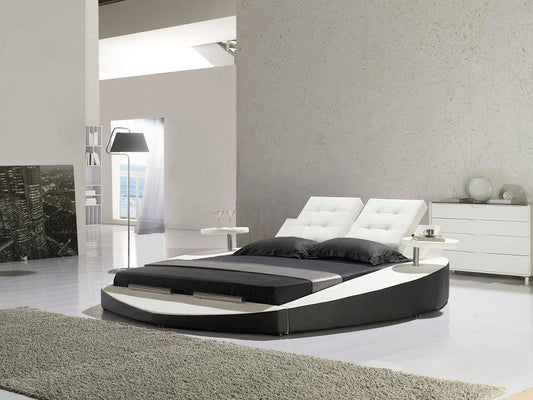 ISABELLA (8018) KING 3 PIECE BEDSIDE BEDROOM SUITE (WITH SMALL ROUND TABLE BEDSIDES) - ASSORTED COLORS