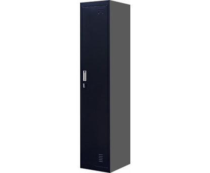 KENZIE PADLOCK - OPERATED ONE-DOOR  OFFICE - GYM - STORAGE - SHED - LOCKER - BLACK