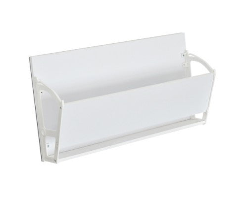 LENNY MIRRORED SHOE CABINET WITH WITH 5 DRAWER STORAGE 1700(H) x 630(W) - WHITE