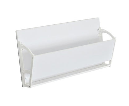 LENNY MIRRORED SHOE CABINET WITH WITH 5 DRAWER STORAGE 1700(H) x 630(W) - WHITE