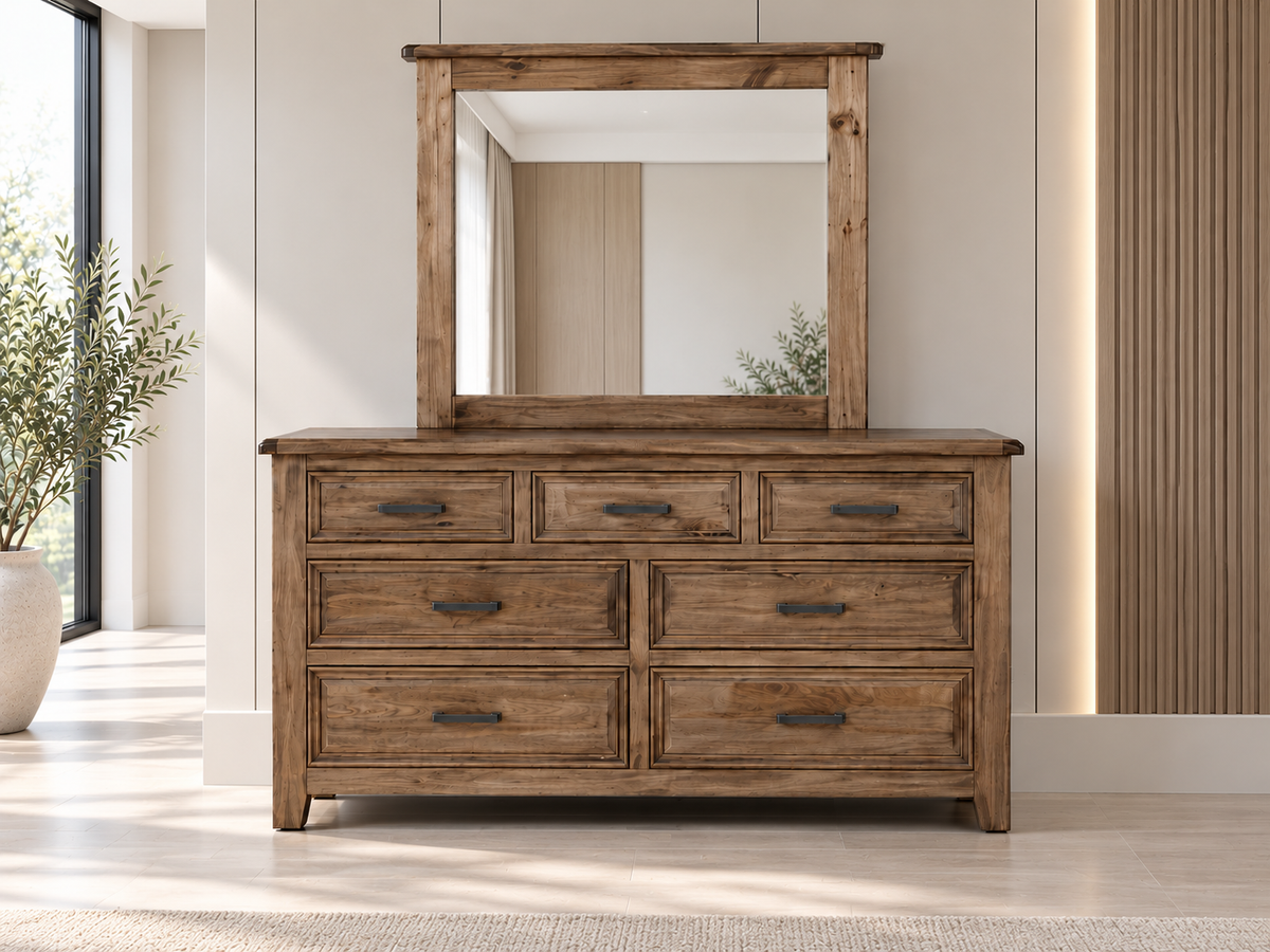 Sydneyside Dressing Table With Mirror - Assorted Painted Colours