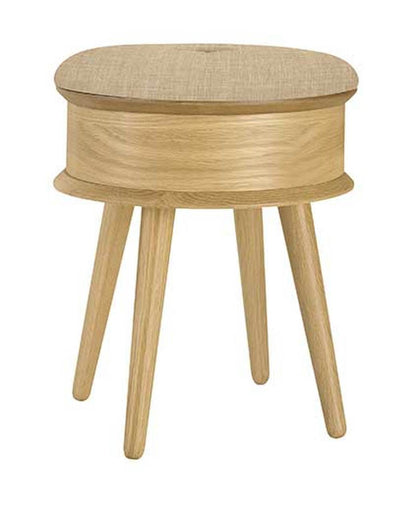 EXCLUSIVE COLLECTION: KING ORBIT WITH SLATTED BEDHEAD 6 PIECE (THE LOT) BEDROOM SUITE + STOOL - OAK - FREE SHIPPING