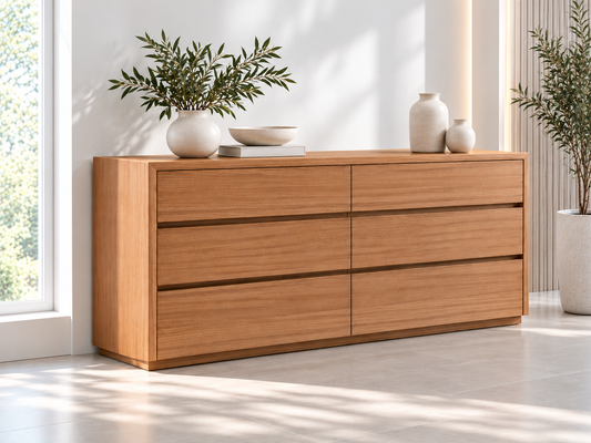 Noble (Aussie Made) 6 Drawer Dresser