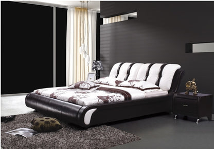 ASPEN KING 3 PIECE BEDSIDE BEDROOM SUITE WITH (#20 BEDSIDES) - LEATHERETTE - ASSORTED COLOURS