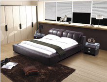 PAUL-HENRI KING 3 PIECE BEDSIDE BEDROOM SUITE - LEATHERETTE - ASSORTED COLOURS