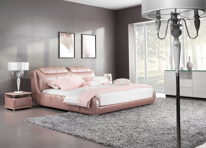 KING BALIGNO LEATHERETTE BED (A9310) - ASSORTED COLOURS - (WITH OPTIONAL UPGRADE FOR GAS LIFT UNDERBED STORAGE)