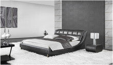 JANSEN KING 3 PIECE BEDSIDE BEDROOM SUITE - LEATHERETTE - ASSORTED