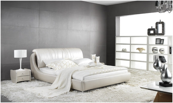 Damian Queen 3 Piece Bedside Bedroom Suite - Leatherette - Assorted Colours (WITH OPTIONAL UPGRADE FOR GAS LIFT UNDERBED STORAGE)