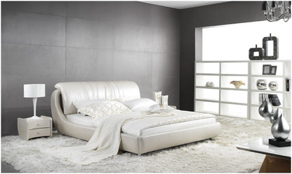 DAMIAN QUEEN 3 PIECE BEDSIDE BEDROOM SUITE - LEATHERETTE - ASSORTED COLOURS (WITH OPTIONAL UPGRADE FOR GAS LIFT UNDERBED STORAGE)