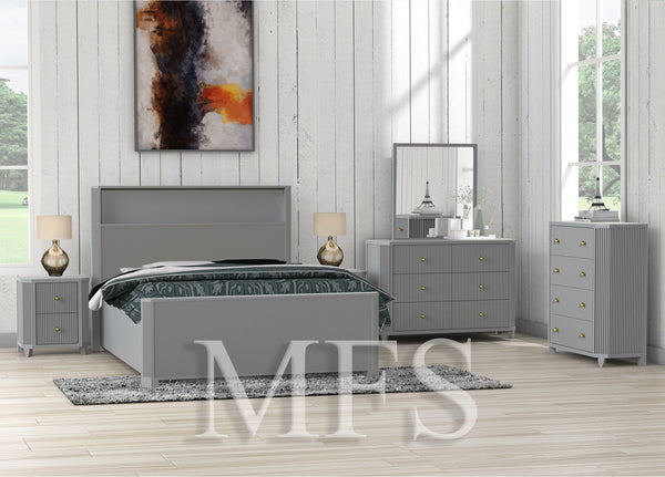 QUEEN RITZ (CUSTOM MADE)BOOKEND BED - ASSORTED COLOURS