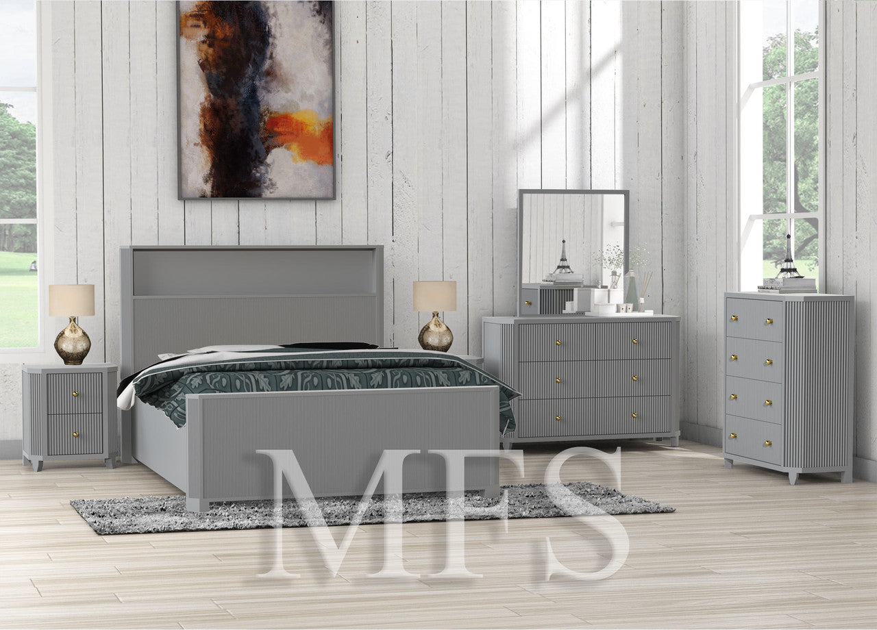 DOUBLE OR QUEEN RITZ (CUSTOM MADE) 3 PIECE (BEDSIDE) BEDROOM SUITE - ASSORTED COLOURS