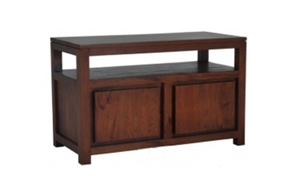 AMSTERDAM 2 DOOR TV STAND (TV 200 TA) - 600(H) x 970(W)-  MAHOGANY OR CHOCOLATE