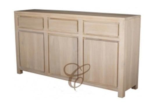 AMSTERDAM 3 DOOR 3 DRAWER BUFFET  (SB 303 TA) -900(H) X 1560(W) -  WASHED