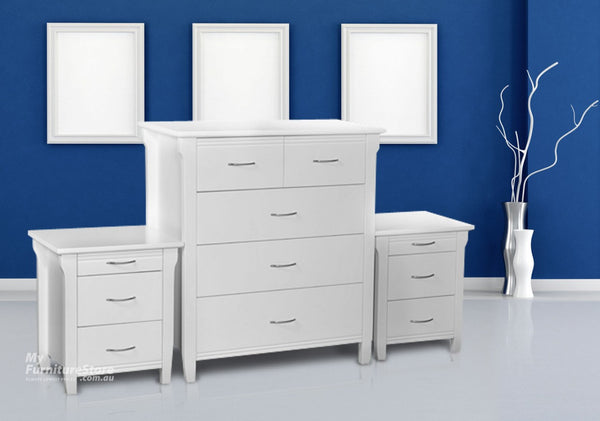 PARKVIEW 3 PIECE CHEST SET (5+3+3) - ASSORTED COLOURS