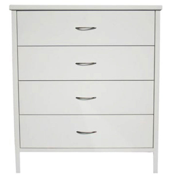 Dalby (CUSTOM MADE) 4 Drawer Tallboy 1060(H) X 930(W) - Assorted Colours