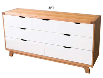 AVALON (AUSSIE MADE) LOWBOY COLLECTION - TASSIE OAK COMBINATION - ASSORTED PAINTED / STAINED COLOURS - STARTING FROM $1999