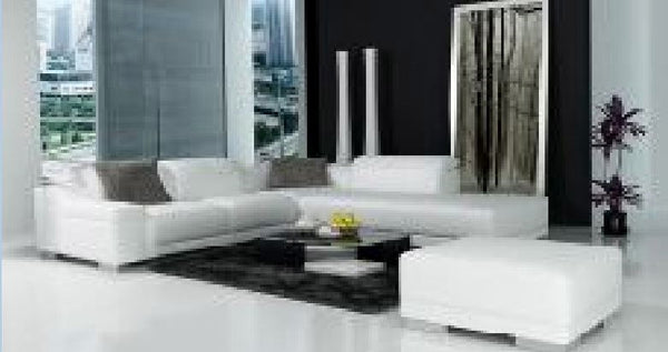 OLIVAR II LEATHER  CHAISE LOUNGE (MODEL- G1088C) - CHOICE OF LEATHER AND ASSORTED COLOURS AVAILABLE