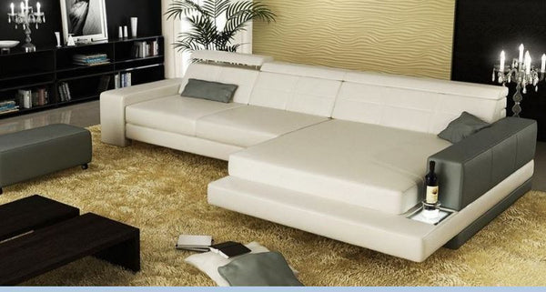 BALLE LEATHER CHAISE LOUNGE (MODEL- G1077B) - CHOICE OF LEATHER AND ASSORTED COLOURS AVAILABLE