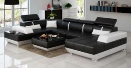 ZIMA XII LEATHER  CHAISE LOUNGE (MODEL- G1086) - CHOICE OF LEATHER AND ASSORTED COLOURS AVAILABLE