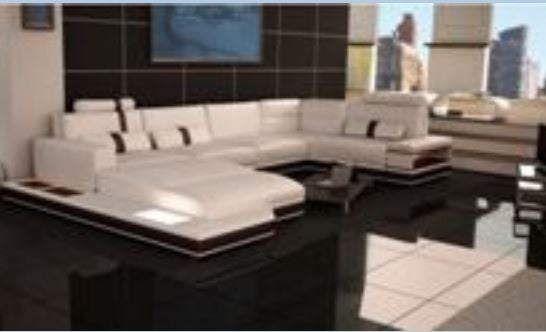 GEDERAH  LEATHER  CHAISE LOUNGE SUITE( MODEL- G1065) - CHOICE OF LEATHER AND ASSORTED COLOURS AVAILABLE