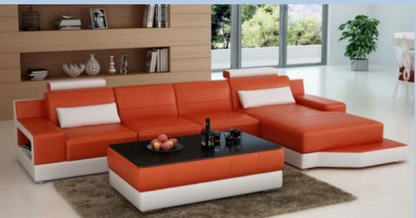 AMARA  BONDED LEATHER CHAISE LOUNGE ( MODEL-G1108C) - CHOICE OF LEATHER AND ASSORTED COLOURS AVAILABLE
