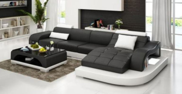 SOPHIA BONDED LEATHER CHAISE   LOUNGE ( MODEL-G1105B) - CHOICE OF LEATHER AND ASSORTED COLOURS AVAILABLE