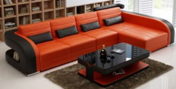 CHESIL LEATHER CHAISE  LOUNGE  (MODEL- G1071C) - CHOICE OF LEATHER AND ASSORTED COLOURS AVAILABLE