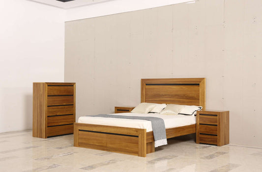 ALABAMA KING 4 PIECE TALLBOY BEDROOM SUITE