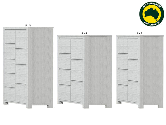 Alford (AUSSIE MADE) Tallboy Collection - Assorted Stained Colours