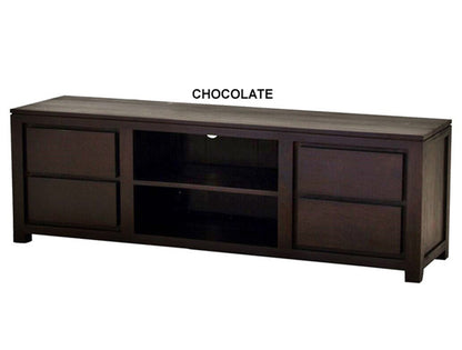 AMSTERDAM  4 DRAWER ENTERTAINMENT UNIT (SB 004 TA) -560(H) x 1700(W) - ASSORTED COLOURS